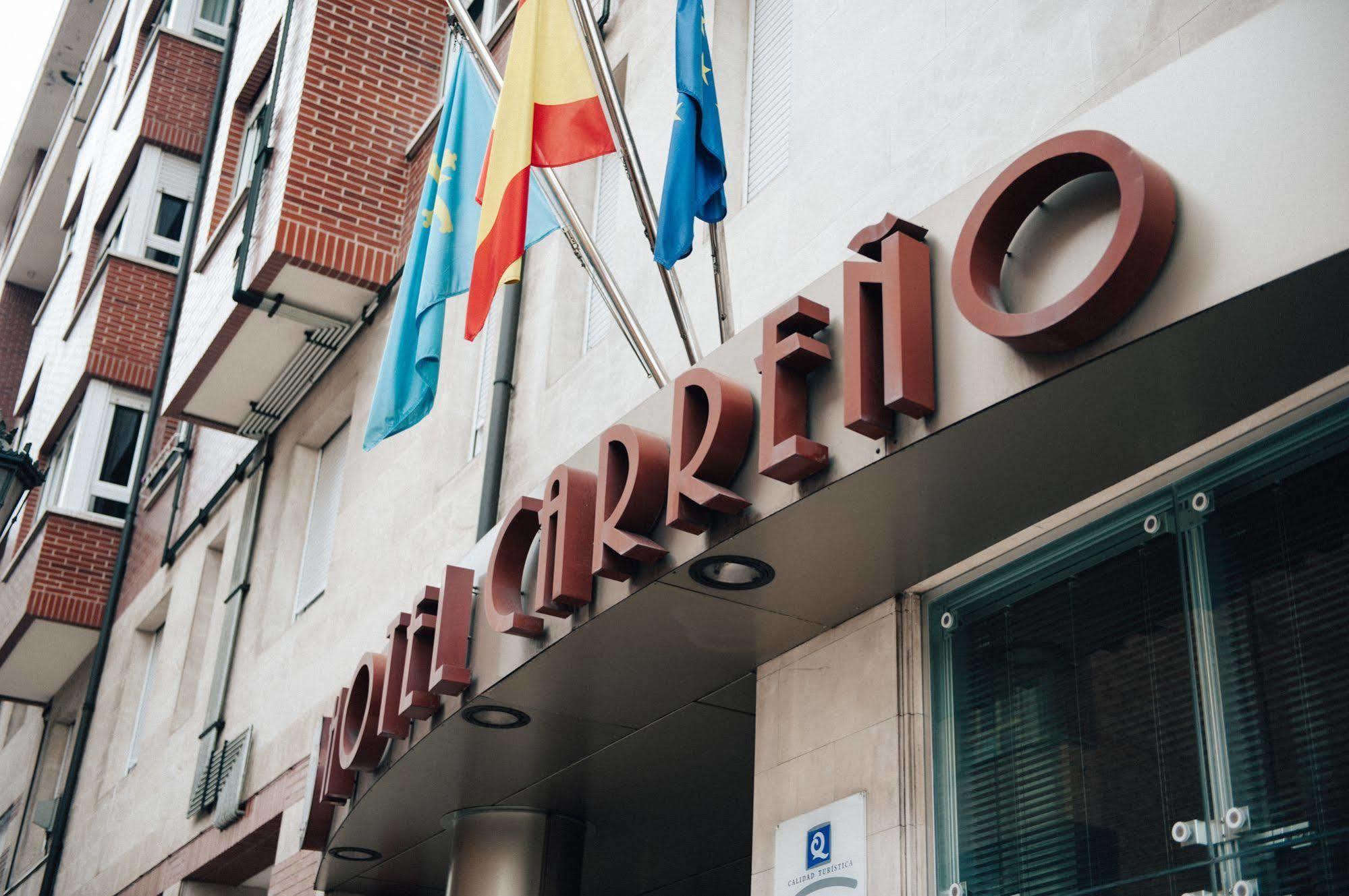 Hotel Carreno Oviedo Luaran gambar